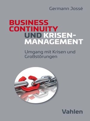 cover image of Krisenmanagement und Business Continuity